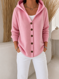 Teri | Cardigan léger à capuche