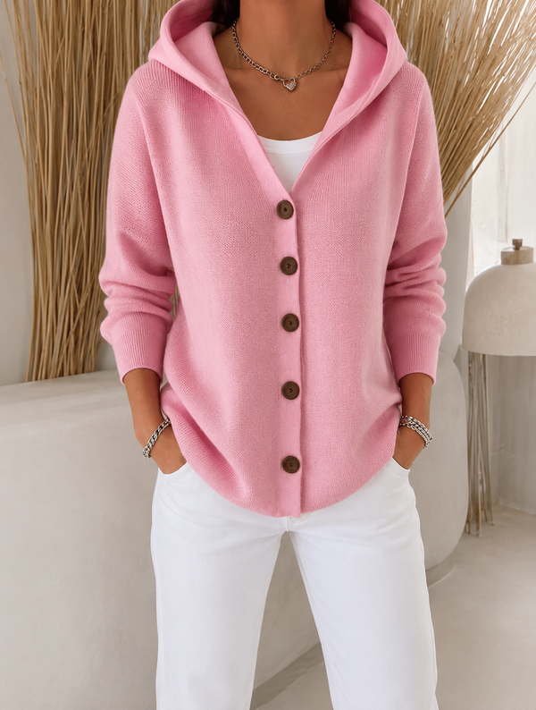 Teri | Cardigan léger à capuche