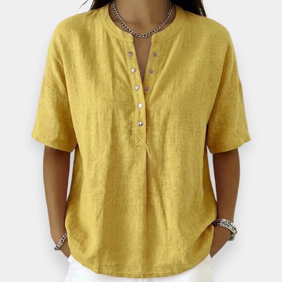 Folquette | Blouse col tunisien