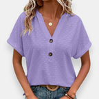 Cosette | Blouse jacquard col V