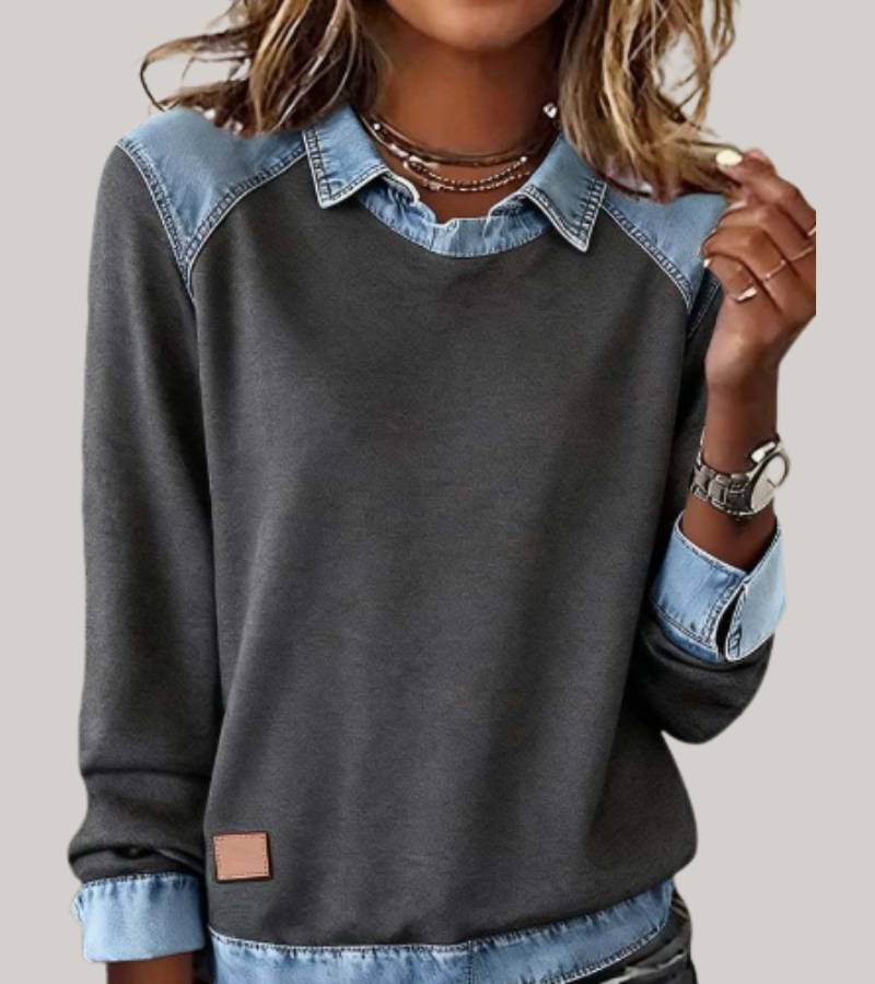 Rosalie™ — Top maille chic moderne