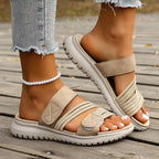 Sandales Orthopédiques Élégantes Marvella en Cuir Luxe