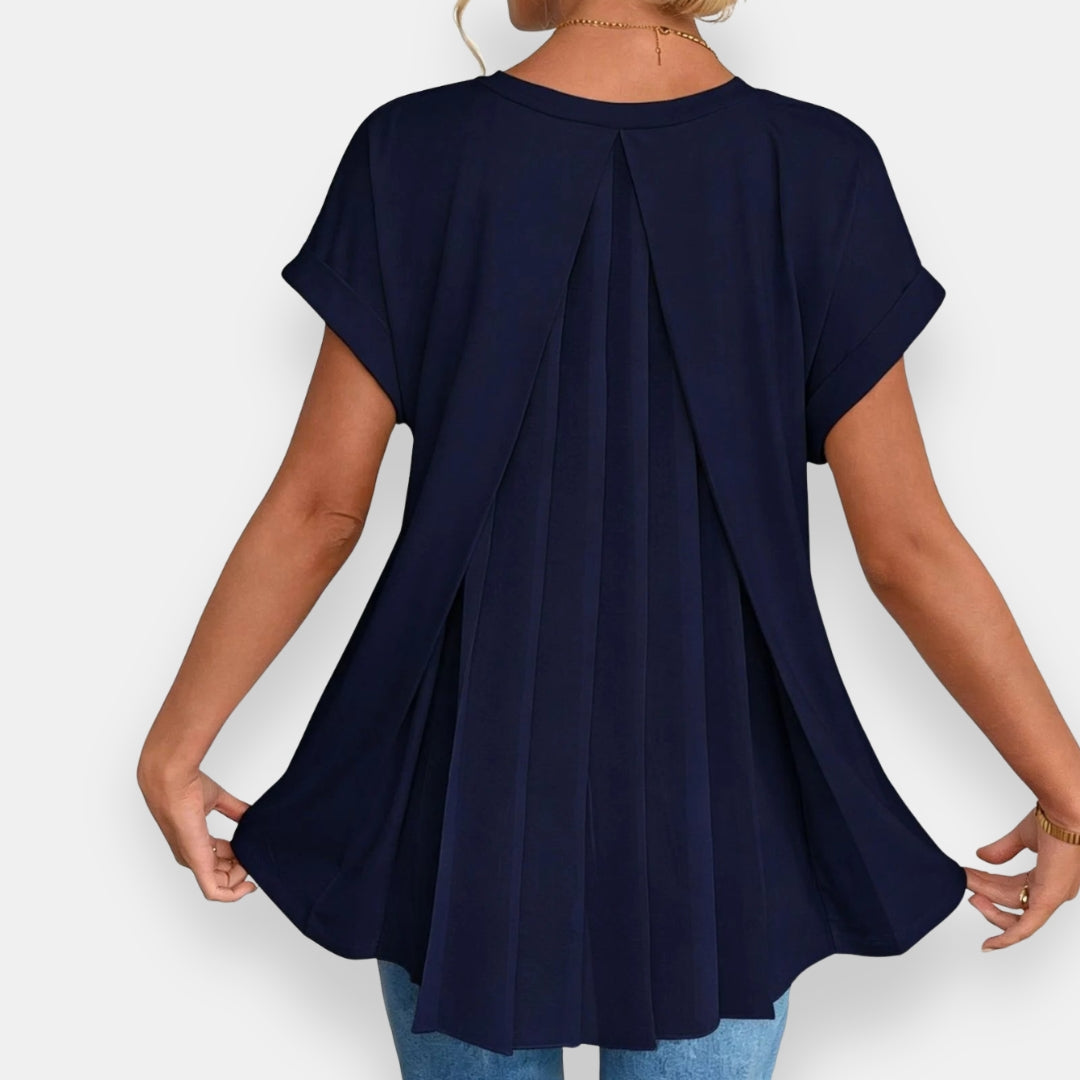 Mériel | Blouse dos plissé
