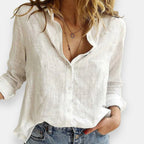 Faïence | Chemise fluide boutonnée
