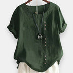 Guenièvre | Blouse boutonnée courte