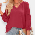 Néala | Blouse à manches ajourées