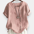 Guenièvre | Blouse boutonnée courte