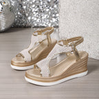 Sandales Élégantes Hailey en Cuir Ergonomique pour un Confort Suprême