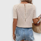 Emanie | Blouse légère manches courtes