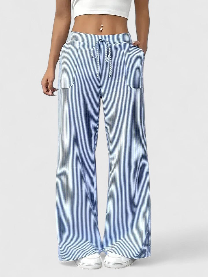 Dominique - Pantalon élégant en taille L