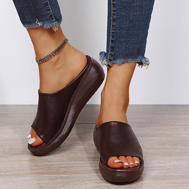 Sandales Orthopédiques Élégantes Elsie en Cuir Luxe
