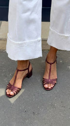 Sandales Dorées Élégance Quotidienne | Maison Fleurine