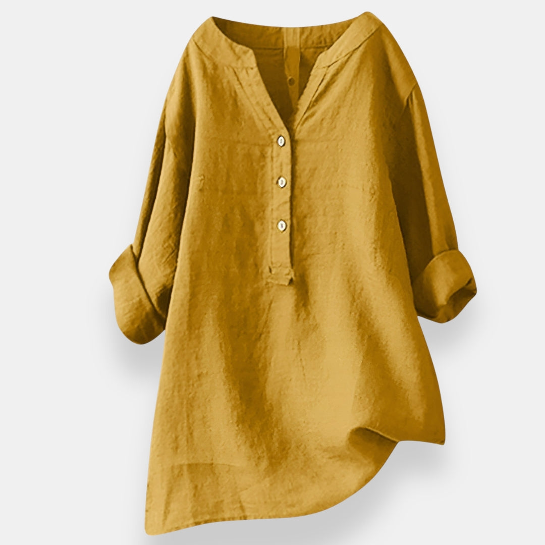 Mélaine | Tunique oversize boutonnée