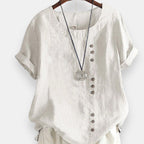 Guenièvre | Blouse boutonnée courte