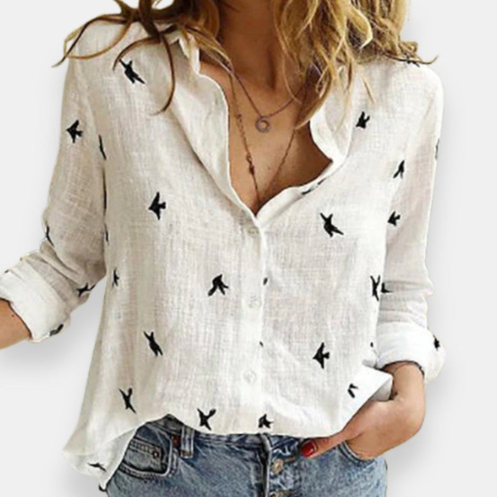 Faïence | Chemise fluide boutonnée