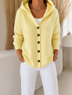 Teri | Cardigan léger à capuche