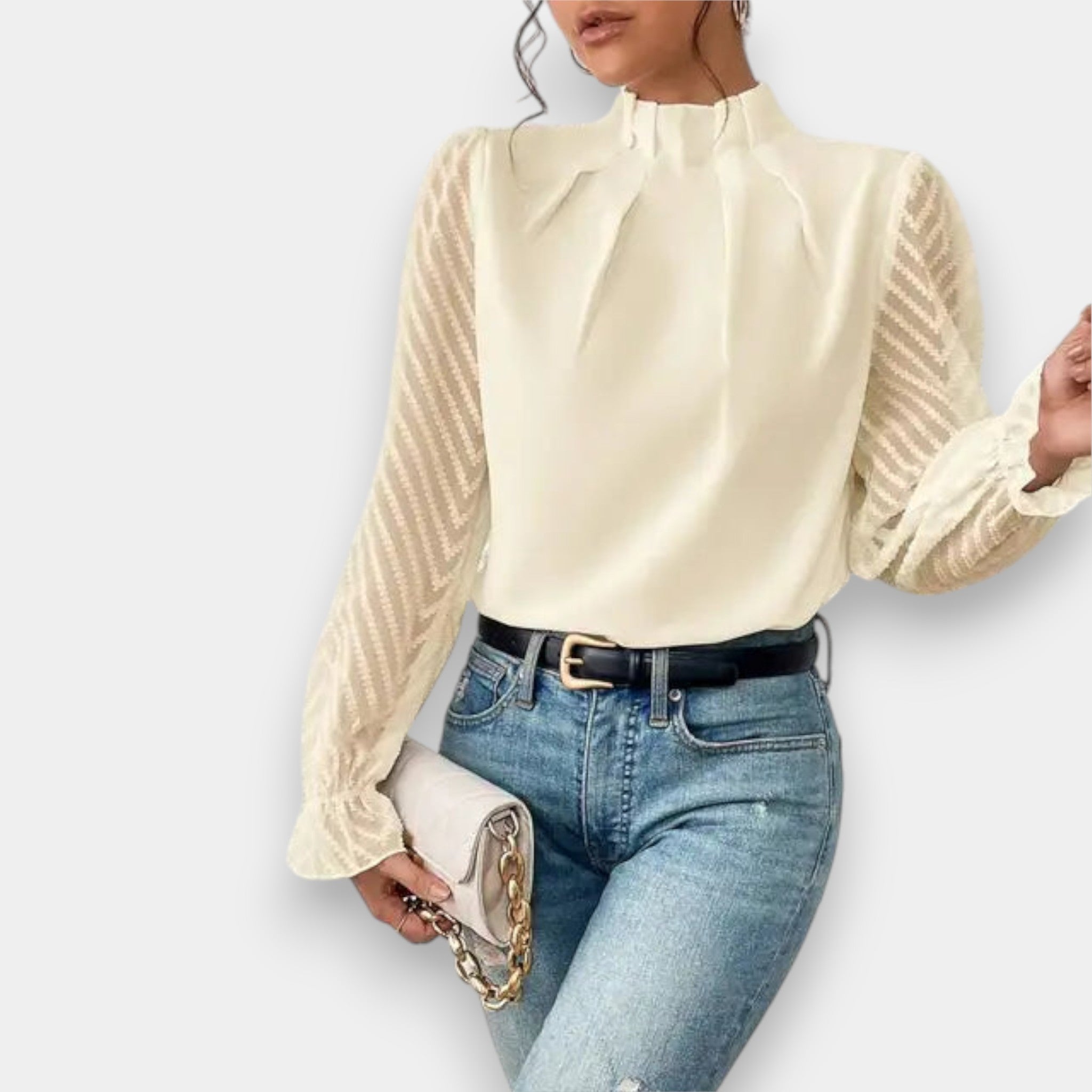 Evana | Blouse décontractée unie