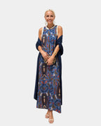 Lynette | Ensemble avec robe et gilet léger