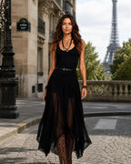 Talia | Ensemble blouse avec pantalon et jupe