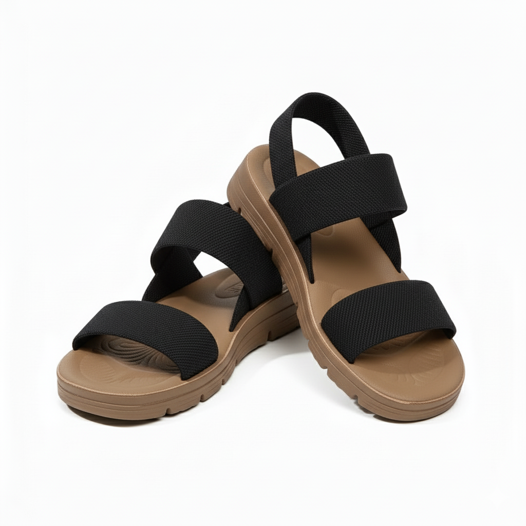 Sandales Orthopédiques Élégantes Marindi en Cuir Luxe