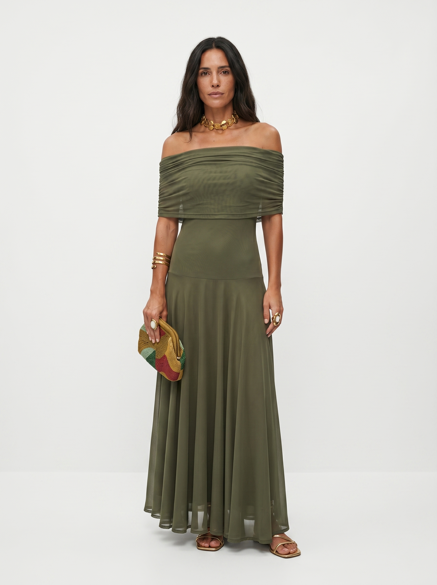 Fleur | Robe Maxi Élégante et Épurée