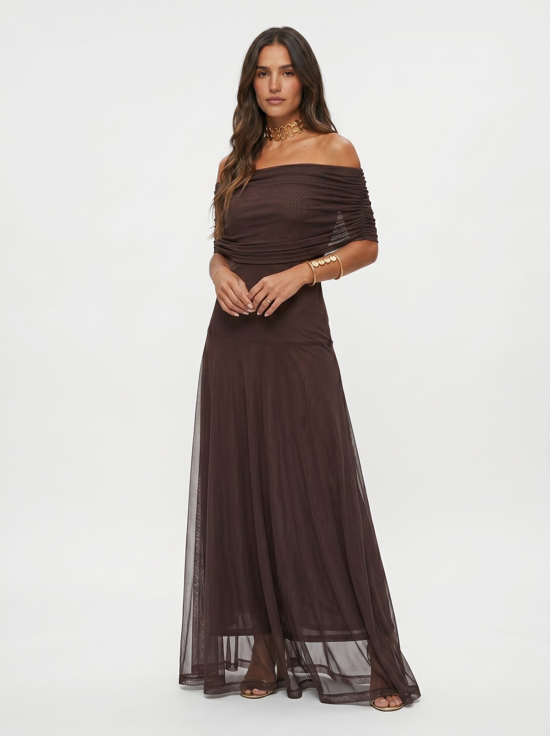 Fleur | Robe Maxi Élégante et Épurée