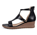 Sandales Orthopédiques Élégantes Amara en Cuir Luxe