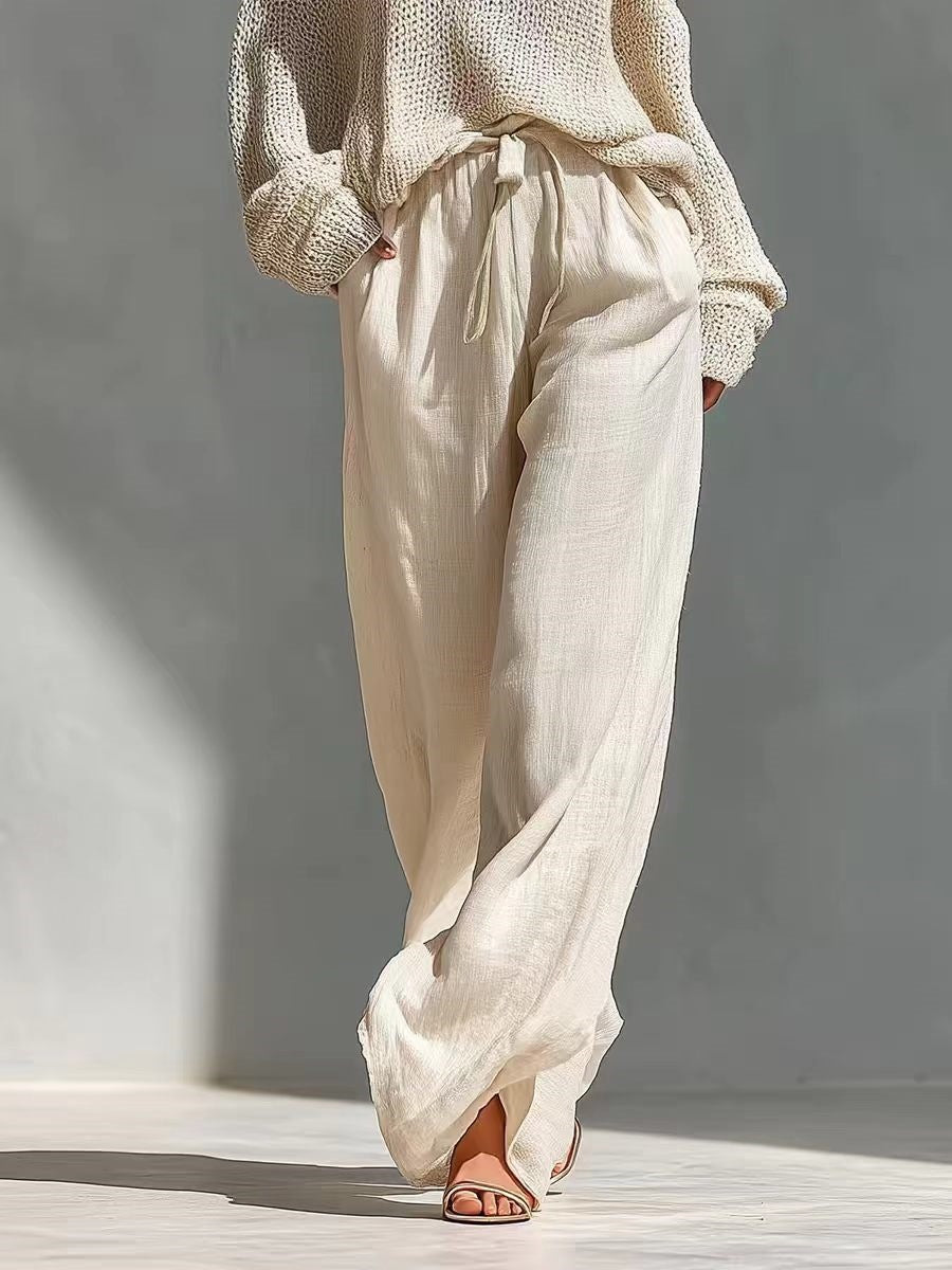Fashion Knit and Linen Set Maison Fleurine