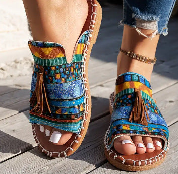 Sandales Ergonomiques Alana en Cuir Précieux - Élégance Inégalée