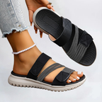 Sandales Orthopédiques Élégantes Marvella en Cuir Luxe