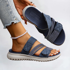 Sandales Orthopédiques Élégantes Marvella en Cuir Luxe