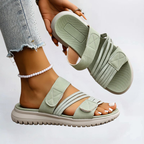 Sandales Orthopédiques Élégantes Marvella en Cuir Luxe