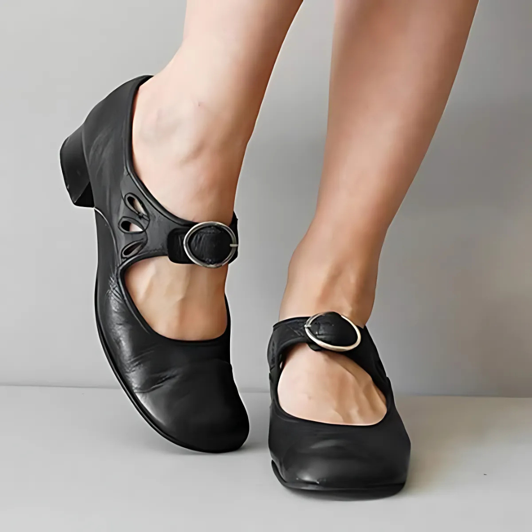 Joselyn™ Elegant Leather Sandals Maison Fleurine