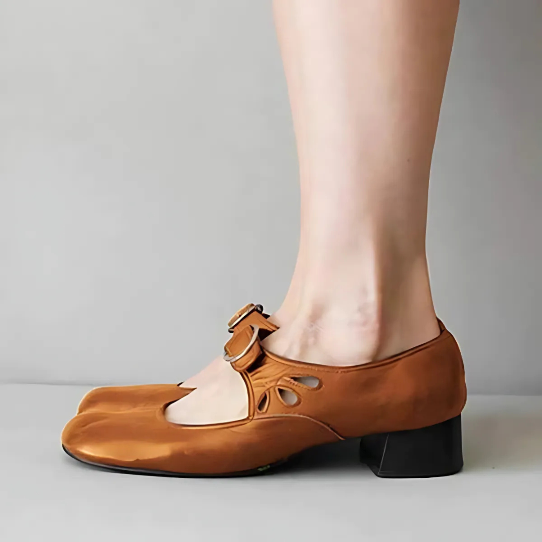 Joselyn™ Elegant Leather Sandals Maison Fleurine