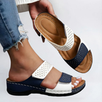 Sandales Orthopédiques Élégantes Lynn en Cuir Luxe