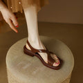 Vianne™ Leather Sandals Maison Fleurine