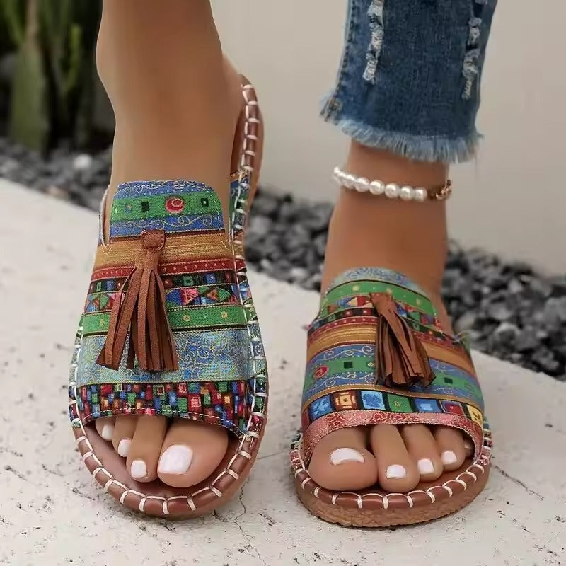 Sandales Ergonomiques Alana en Cuir Précieux - Élégance Inégalée