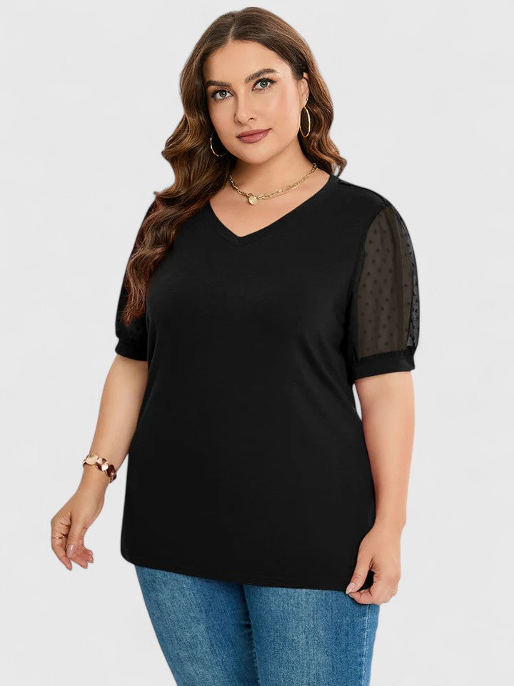 Brooke™  | Comfortable V-Neck Top Maison Fleurine