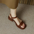 Vivienne™ Leather Sandals Maison Fleurine