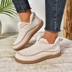 Chic Pantoufles Orthopédiques Eliza en Velours Luxe
