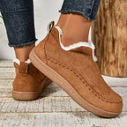 Chic Pantoufles Orthopédiques Eliza en Velours Luxe