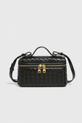 Milla Mini sac à main tissé avec accessoires dorés