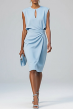 Éloise | Robe Midi Drapée