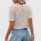 Emanie | Blouse légère manches courtes
