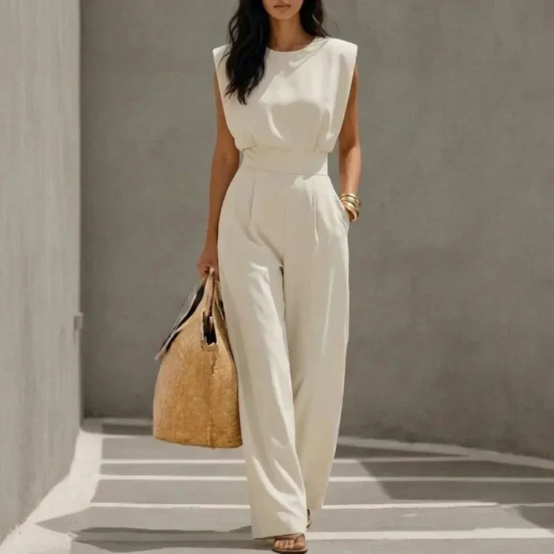 Ariadna™ | Jumpsuit with Belt Maison Fleurine