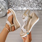 Sandales Élégantes Hailey en Cuir Ergonomique pour un Confort Suprême