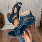 Sandales Élégantes en Cuir Souple - Modèle Elena