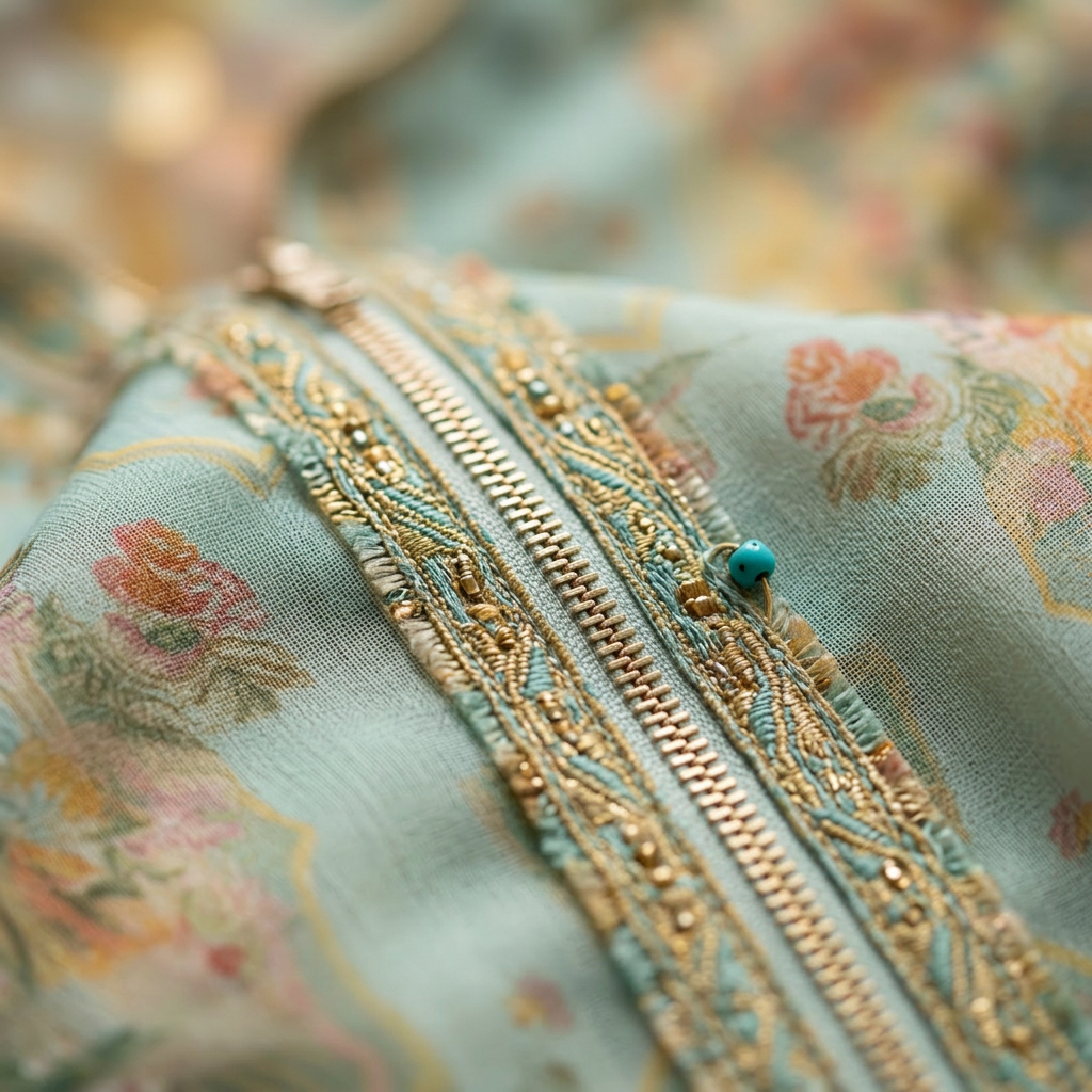 Octaviane | Top zippé imprimé floral