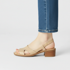 Sandales Orthopédiques Élégantes Marise en Cuir Souple et Chic
