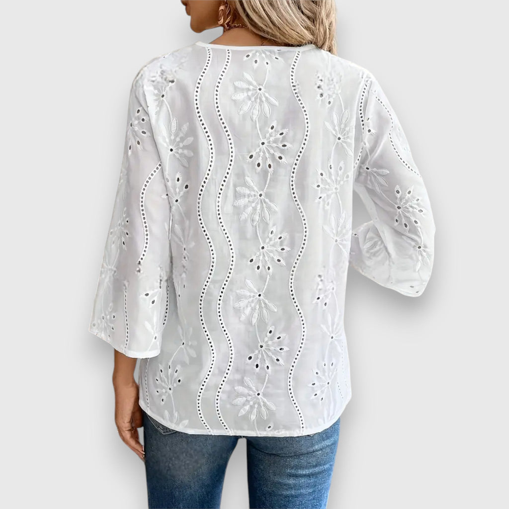 Tessa | Blouse décontractée à boutons